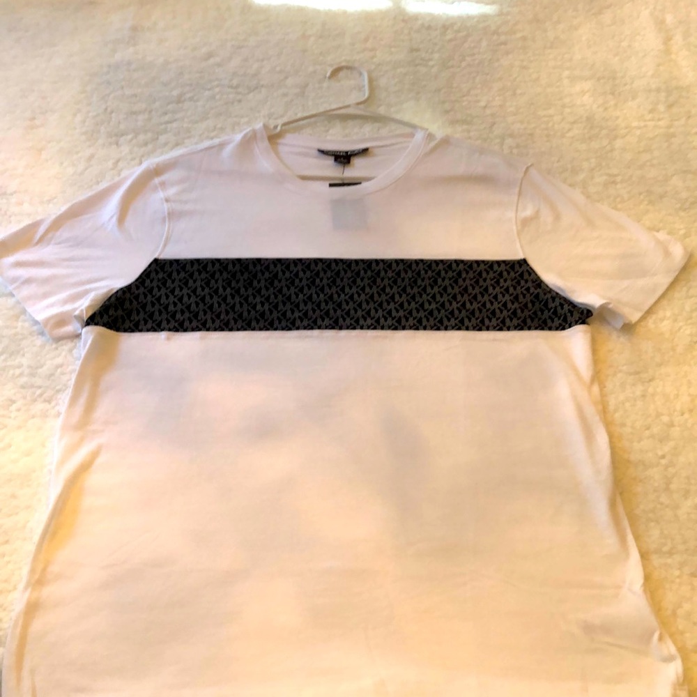 Michael Kors Signature Print Block T-Shirt